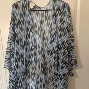 Cardigan open front one size fit all